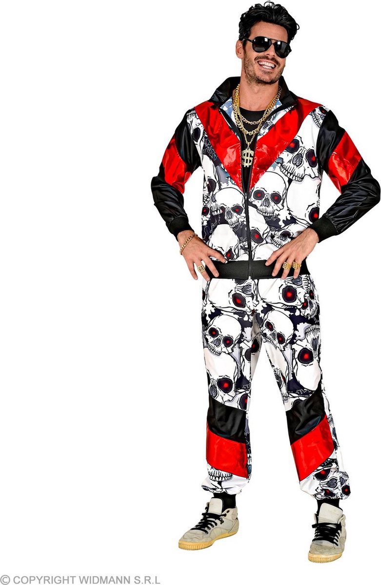 Jaren 80 & 90 Kostuum | Extreme Sporter Botte Harry Kostuum | Medium | Halloween | Verkleedkleding